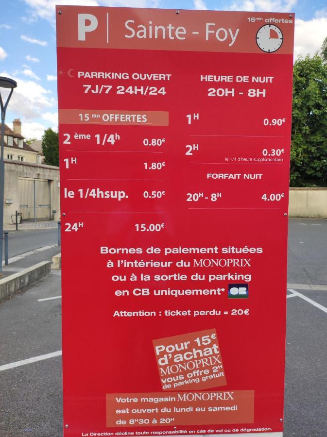 Ferienwohnung L'Elegance : T2 Proche Cathedrale De Chartres. Exterior foto